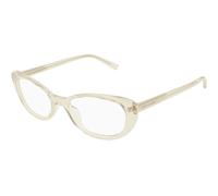 SAINT LAURENT Donna SAINT LAURENT SL 822 OPT 004 Montature da vista Acetato Giallo Trasparente Cat Eye