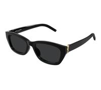 Saint Laurent SLM153 001, Nero, RECYCLED acetate, Donne occhiali da sole 55