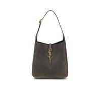 Saint Laurent Gray Calf Leather Bos Taurus Shoulder Bag