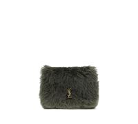 Saint Laurent Green Lamb Ovis Aries Aries Shoulder Bag