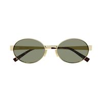 Saint Laurent Occhiali da Sole SL 692 003 Oro/Verde Unisex 55/19/145