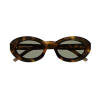 Occhiali da sole Saint laurent Sl m136 cod. colore 002 Donna Rotonda Havana