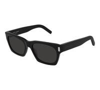 Saint Laurent Sl 402 Occhiali Da Sole Unisex Nero Geometrico Grigio 54mm