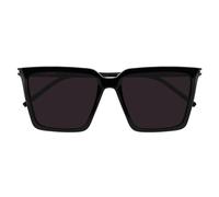 Saint Laurent Sl 474 Occhiali Da Sole Donna Nero Farfalla Grigio 56mm