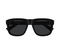 Saint Laurent Sl 558 Occhiali Da Sole Uomo Nero Geometrico Nero 57mm