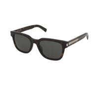 SAINT LAURENT Uomo SAINT LAURENT SL 711 002 Occhiali da sole Acetato Havana Grigio Squadrata