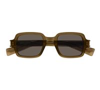 Saint Laurent Sl 720 Sun Occhiali Da Sole Unisex Marrone Rettangolari Marrone 48mm