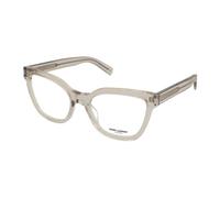 Saint Laurent SL748 004, Beige, RECYCLED acetate, Donne occhiali 54