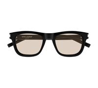 Saint Laurent Sl 819 Occhiali Da Sole Donna Nero Squadrato Giallo 52mm