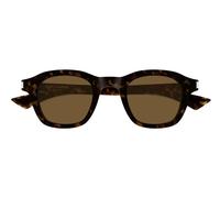 Saint Laurent Sl 880 Occhiali Da Sole Unisex Avana Rotondo Marrone 45mm