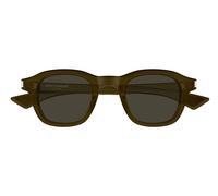 Saint Laurent Sl 880 Occhiali Da Sole Unisex Marrone Rotondo Grigio 45mm
