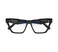 Saint Laurent Sl M103 Occhiali Da Sole Donna Nero Cat-eye Grigio 58mm