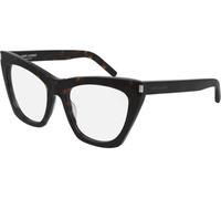 Saint Laurent SL214 KATE OPT 002, Avana, Acetate, Donne occhiali 55