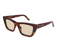 Saint Laurent SL276MICA 064, Avana, Acetate, Donne occhiali da sole 55