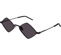 Saint Laurent SL302 LISA 002, Nero, Metal, Unisex occhiali da sole 55
