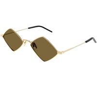 Saint Laurent SL302 LISA 011, Oro, Metal, Unisex occhiali da sole 55