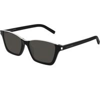 Saint Laurent SL365 DYLAN 002, Nero, Acetate, Unisex occhiali da sole 53