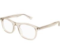 Saint Laurent SL811 004, Beige, RECYCLED acetate, Unisex occhiali 52