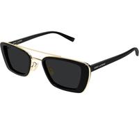 Saint Laurent SL825 001, Nero, RECYCLED acetate, Unisex occhiali da sole 50