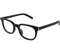 Saint Laurent SL840 001, Nero, RECYCLED acetate, Unisex occhiali 51