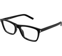 Saint Laurent SL841 005, Nero, RECYCLED acetate, Uomini occhiali 58