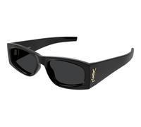 SAINT LAURENT Donna SL M140 001 Occhiali da sole Acetato Nero Nero Squadrata