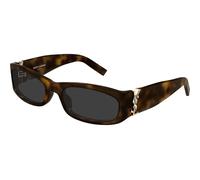 SAINT LAURENT Unisex SAINT LAURENT SL M152 003 Occhiali da sole Acetato Havana Grigio Squadrata