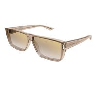 SAINT LAURENT Unisex SAINT LAURENT SL 757 003 Occhiali da sole Bio-iniettato Giallo Marrone Squadrata