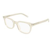 SAINT LAURENT Unisex SAINT LAURENT SL 840 004 Montature da vista Acetato Giallo Trasparente Rotonda