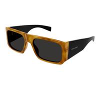 SAINT LAURENT Unisex SL 635 ACETATE 005 Occhiali da sole Acetato Havana Nero Geometrica