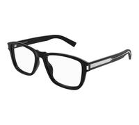 SAINT LAURENT Uomo SAINT LAURENT SL 710 OPT 001 Montature da vista Acetato Nero Trasparente Squadrata