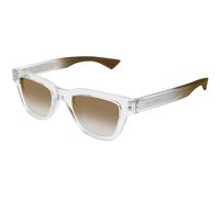 SAINT LAURENT Uomo SAINT LAURENT SL 789 JACQUES 003 Occhiali da sole Acetato Cristallo Marrone Squadrata