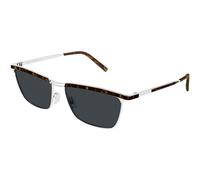 SAINT LAURENT Uomo SAINT LAURENT SL 795 JOE 002 Occhiali da sole Metallo Argento Grigio Squadrata