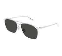 SAINT LAURENT Uomo SL 796 VINCENT 002 Occhiali da sole Metallo Argento Grigio Pilot