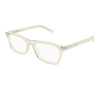 SAINT LAURENT Uomo SAINT LAURENT SL 841 008 Montature da vista Acetato Giallo Trasparente Squadrata