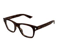 SAINT LAURENT Uomo SAINT LAURENT SL 875 OPT 002 Montature da vista Acetato Havana Trasparente Squadrata