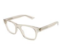 SAINT LAURENT Uomo SAINT LAURENT SL 875 OPT 010 Montature da vista Acetato Beige Trasparente Squadrata