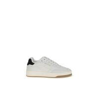 Saint Laurent White Calf Leather Bos Taurus Low Top Sneakers - EU39/US9