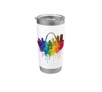 Saint Louis Missouri Bicchiere termico in acciaio inox doppia parete