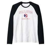 Saint Louis Missouri Maglia con Maniche Raglan