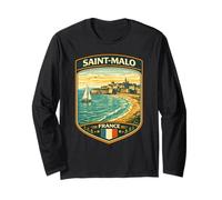 Saint-Malo Francia costiera Francese Viaggio al Mare Maglia a Manica