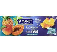 SAINT MAMET I Frutti in Pezzi - Macedonie - Freschezza delle Isole - 4 Pezzi