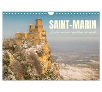 Saint-Marin La plus ancienne république du monde (Calendrier mural 2027 DIN A4 vertical), CALVENDO calendrier mensuel: Vues de l'image la plus emblématique de ce pays, le mont Titano