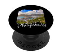 Saint Martin/Sint Maarten Philipsburg PopSockets PopGrip Adesivo