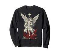 Saint Michael Archangel Defeating Satan Felpa