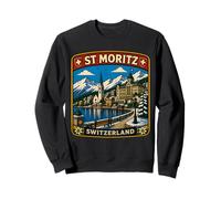 Saint Moritz Svizzera Viaggio per Famiglie a St Moritz Vacanza Felpa