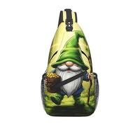 Saint Patrick'S Day Gnome 4 Unisex Borsas A Spalla Regolabile Crossbody Bag Piccolo Borsa Monospalla Per Campeggio Trekking Sportiva Outdoor