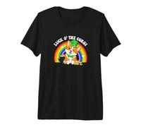 Saint Patrick's Day St. Paddy's Irish Luck O Corgi Dog Lover Maglietta Premium