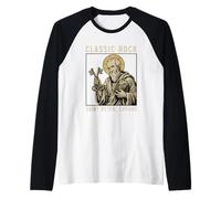 Saint Peter Classic Rock Atmosfera cattolica Petros Up0n This Rock Maglia con Maniche Raglan