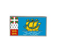 Saint-Pierre-et-Miquelon Distintivo di Bandiera Lapel Pin